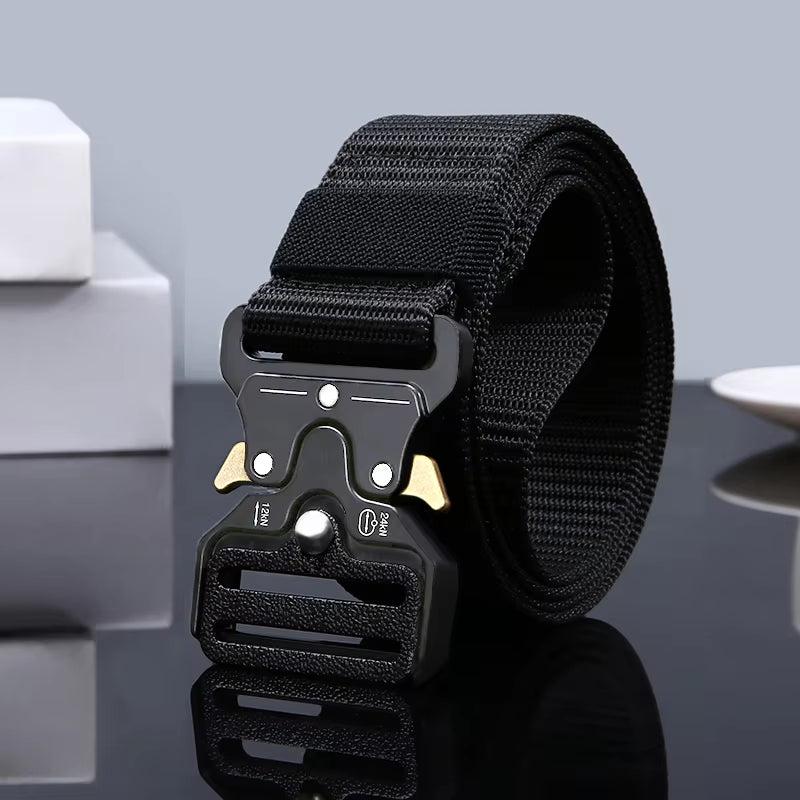 2Pcs Versatile Men'S Tactical Belts - Durable, Adjustable Design