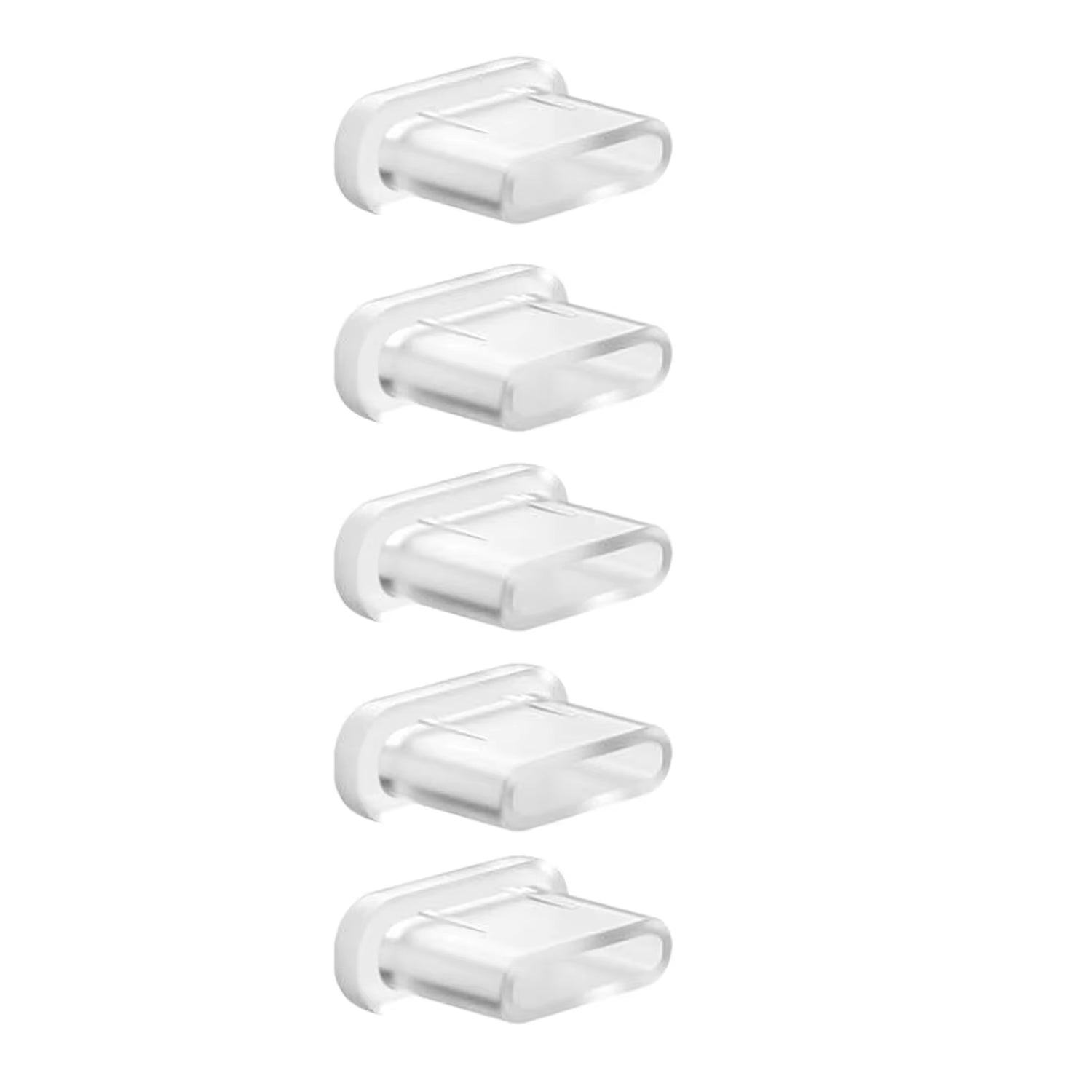 Silicone Dust Plugs Type C Charging Port Protector Stopper Cap Cover for Iphone 17 16 15 Pro Max Samsung Xiaomi Anti-Dust Plug