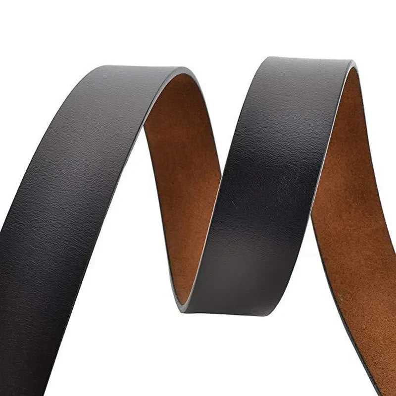 Real Genuine Leather Belt for Men plus Size 170 160 150 140 130Cm Men High Quality Belts Men Cowskin Fashion Strap Male Jeans
